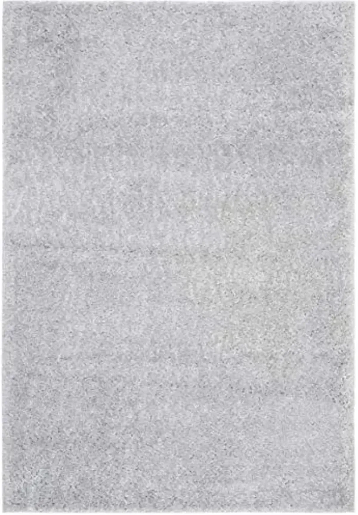 SAFAVIEH August Shag Collection Area Rug - 9' x 12', Silver, Solid Design, Non-Shedding & Easy Care, 1.2-inch Thick Ideal for High Traffic Areas in Living Room, Bedroom (AUG900G)