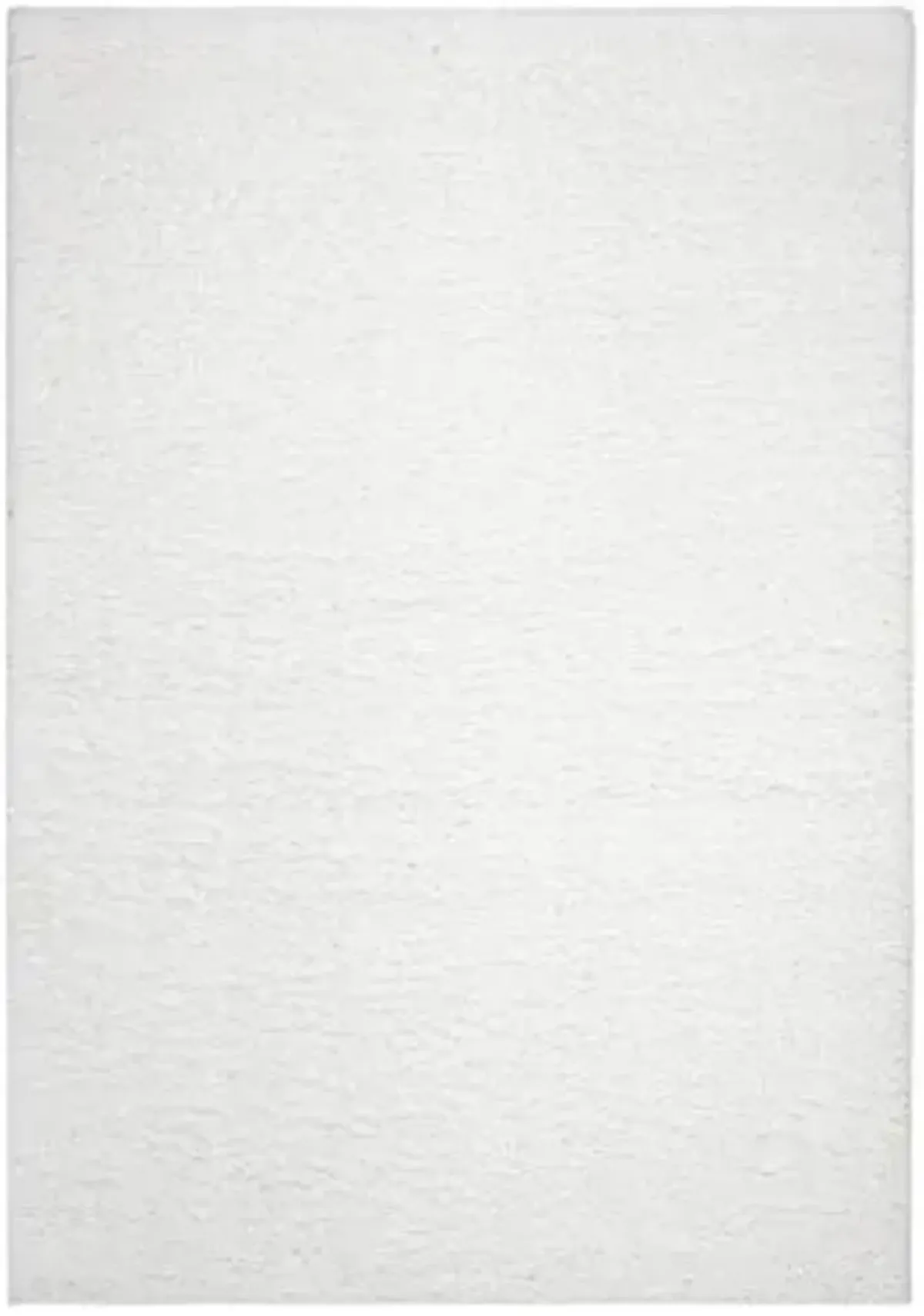SAFAVIEH Area Rug 8x10 - August Shag Collection - Large - White, Solid Pattern, Non-Shedding & Easy Cleaning, Plush Thick Pile, Ideal for Living Room, Bedroom, Dining Space (AUG900A)