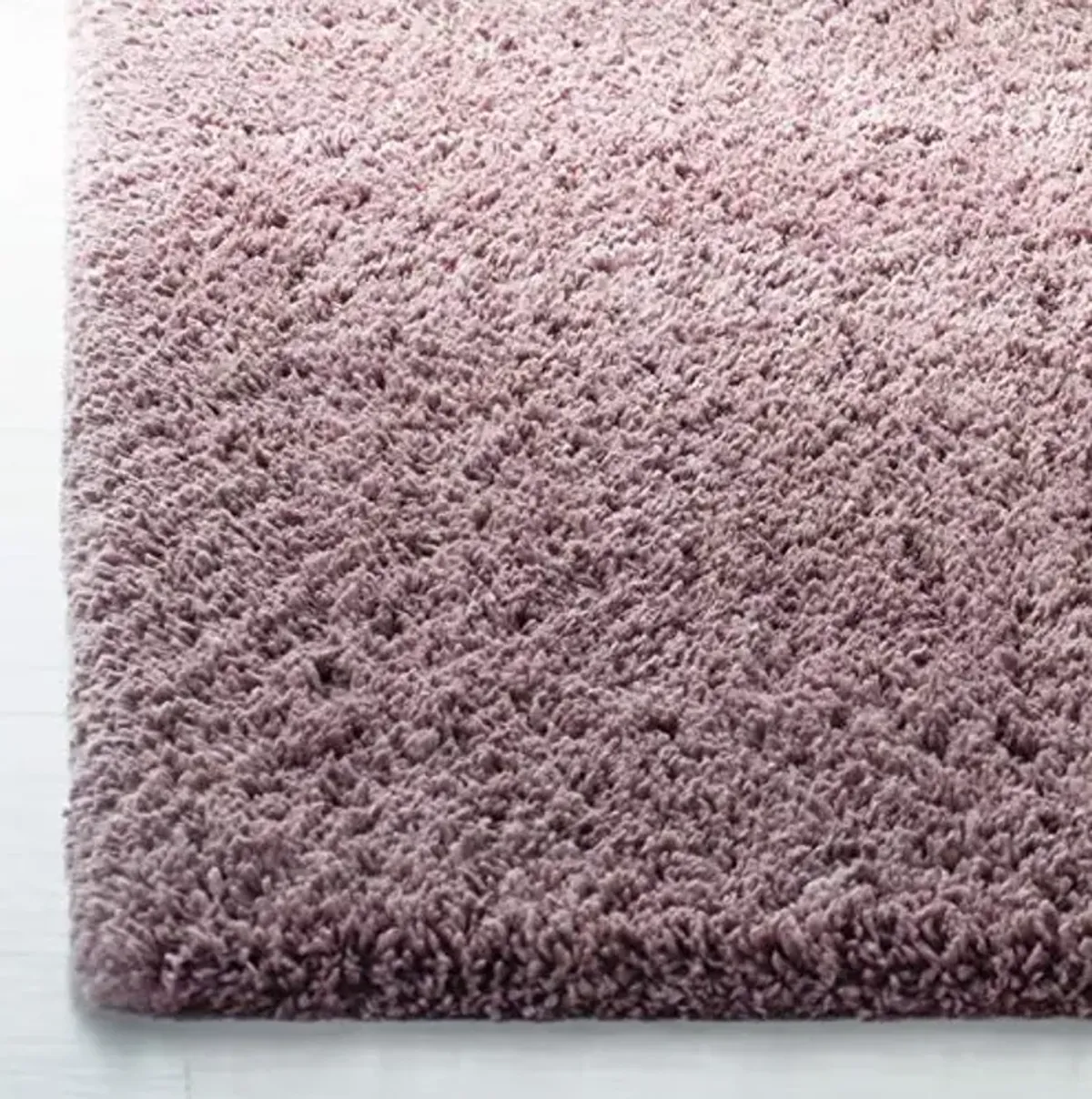SAFAVIEH Fontana Shag Collection Area Rug - 9' x 12', Pink, Solid Design, Non-Shedding & Easy Care, 2-inch Thick Ideal for High Traffic Areas in Living Room, Bedroom (FNT800U)