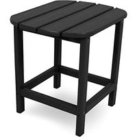 Hanover Weather Side Table in Black, HVSBT18BL Outdoor Furniture