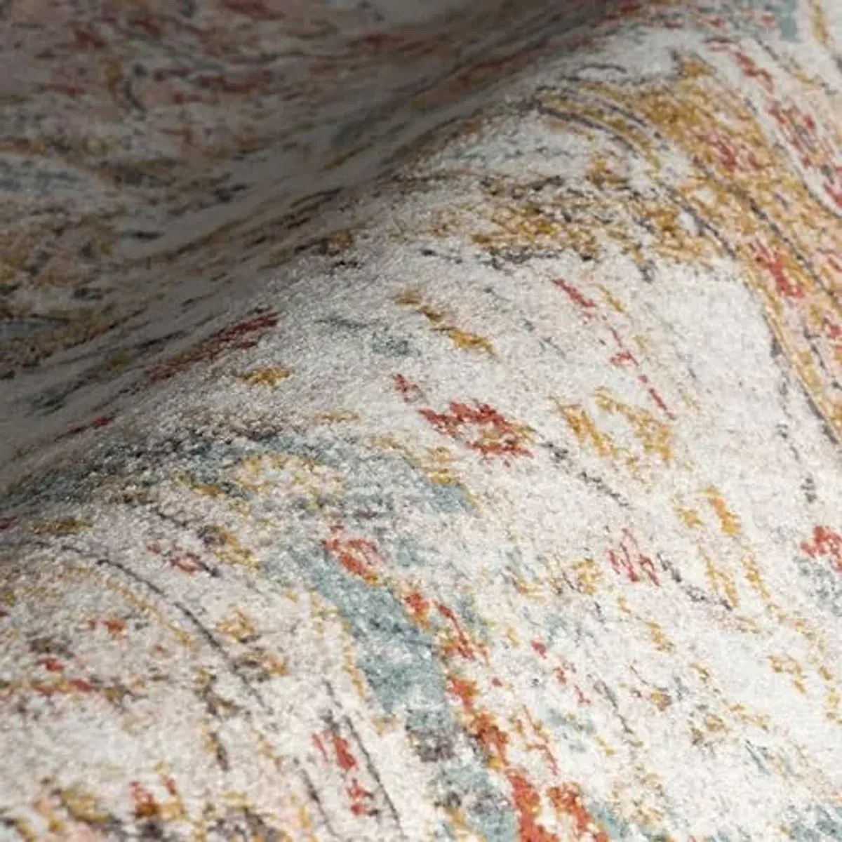 nuLOOM Performance Oriental Style Area Rug, Vintage Design, Durable, Easy to Clean, Justine Beige, 8' x 10'