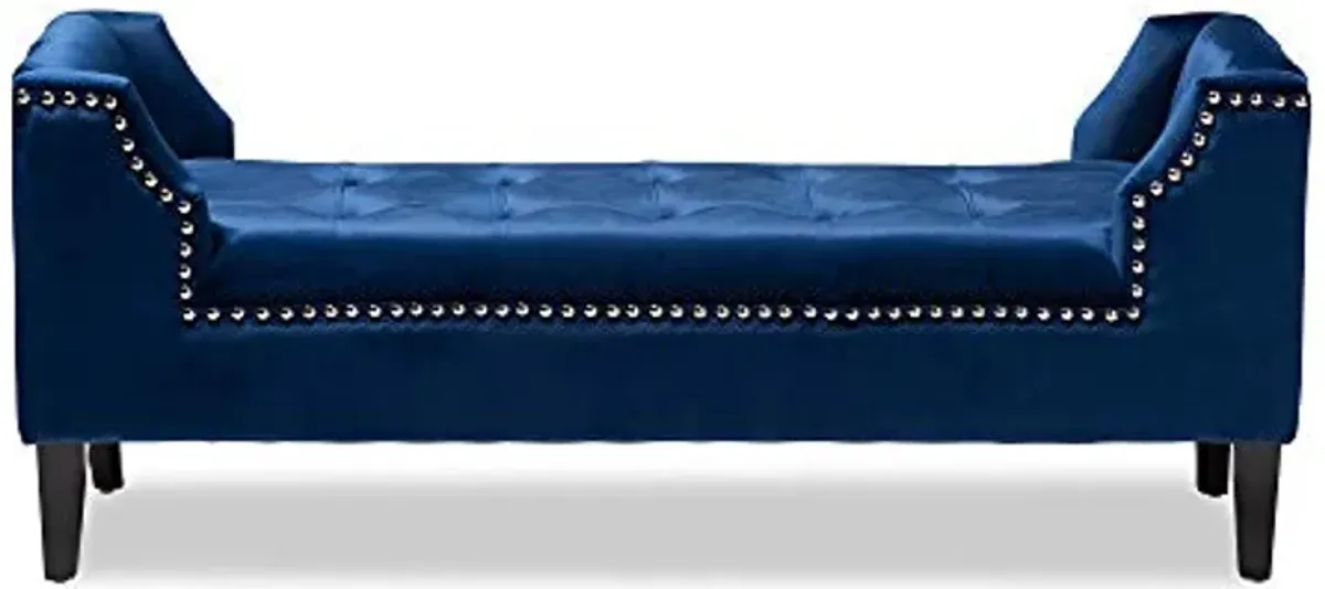 Baxton Studio Benches & Banquettes, One Size, Royal Blue