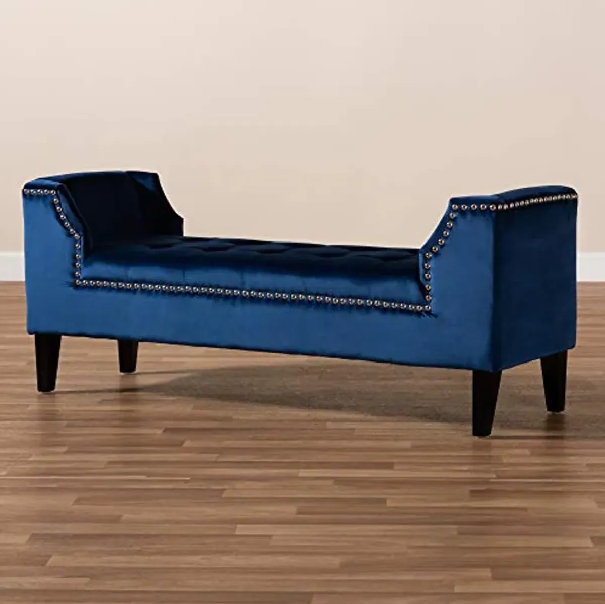 Baxton Studio Benches & Banquettes, One Size, Royal Blue