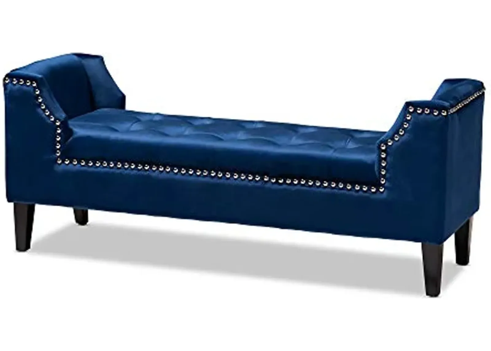 Baxton Studio Benches & Banquettes, One Size, Royal Blue