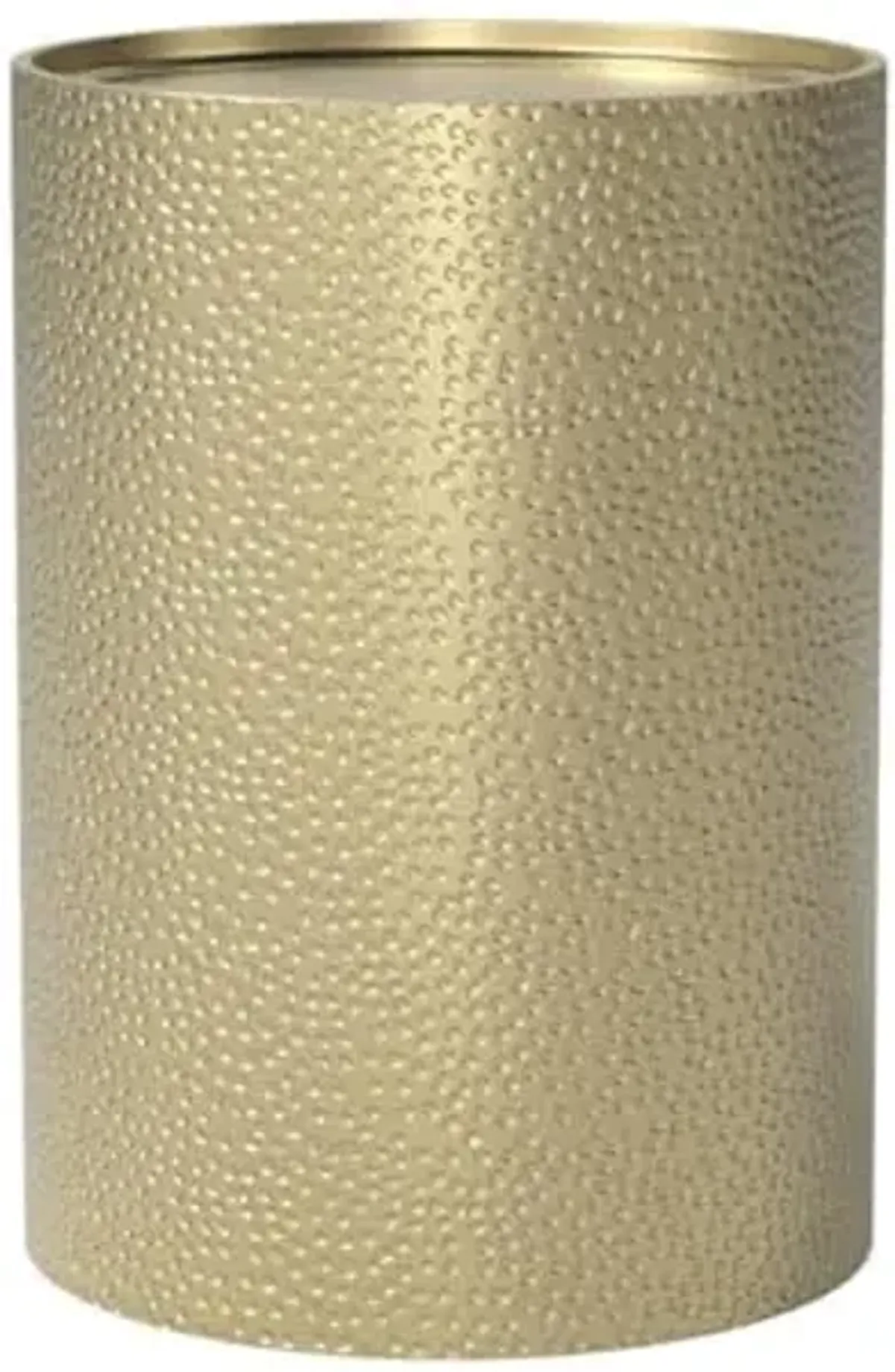 Christopher Knight Home Kaylee Modern Round Hammered Iron Accent Table (2 Pack) -Gold