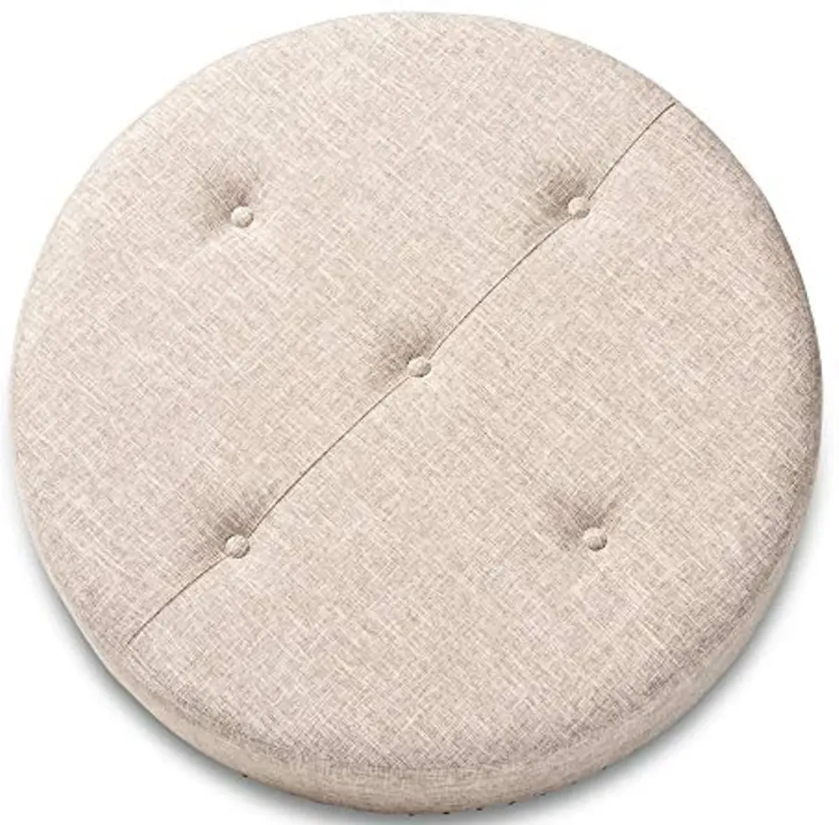 Baxton Studio Ottomans, One Size, Beige