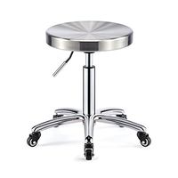 Swivel Breakfast Bar Stools,360 Degree Rotary,Height Adjustable Swivel Barstool (Color : Clear, Size : H55.5cm)