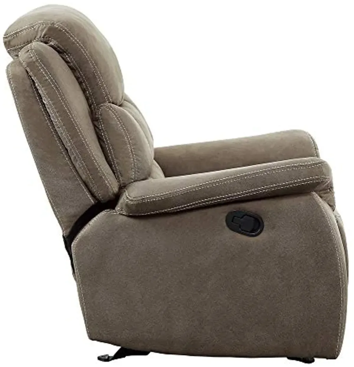 Homelegance 38" Glider Recliner (Manual), Brown