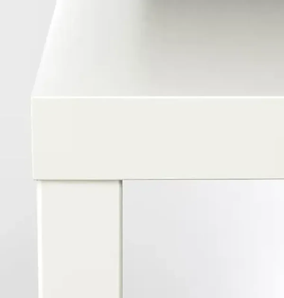 IKEA Lack Side Table 55 x 55 cm [White Stained Oak Effect]