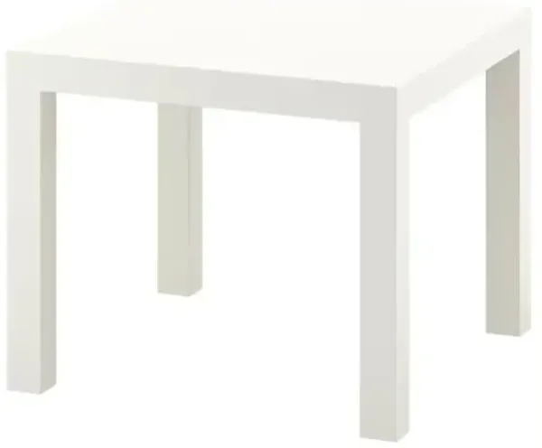 IKEA Lack Side Table 55 x 55 cm [White Stained Oak Effect]