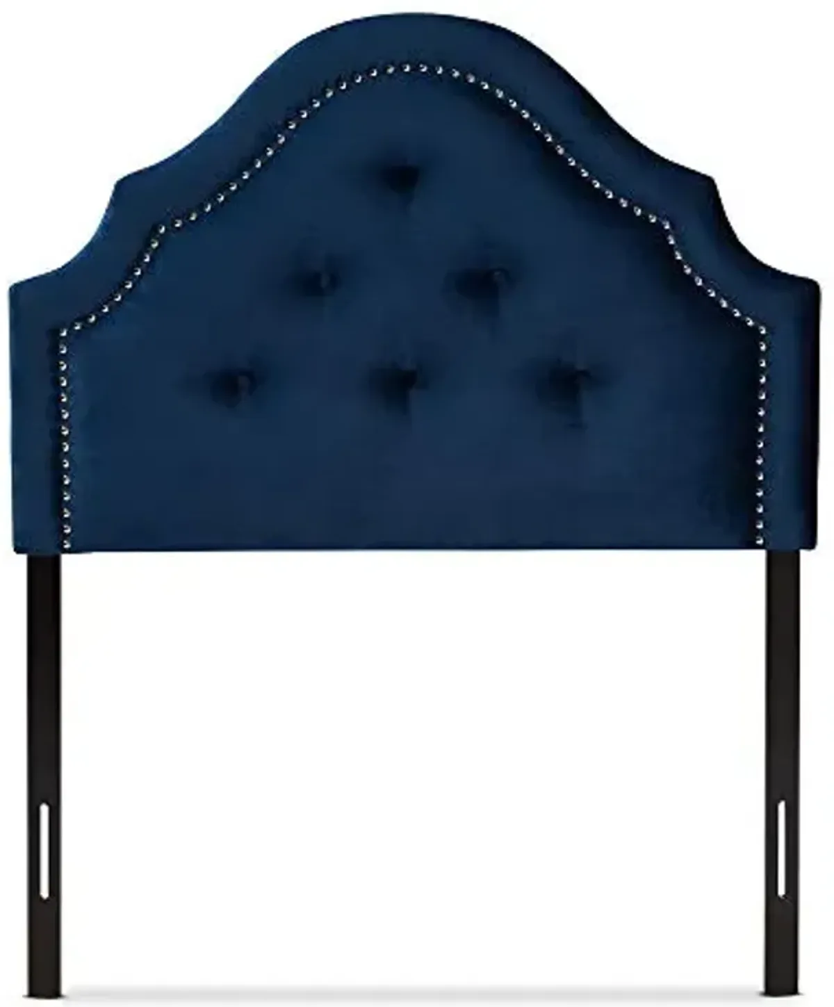 Baxton Studio Headboards, Twin, Navy Blue