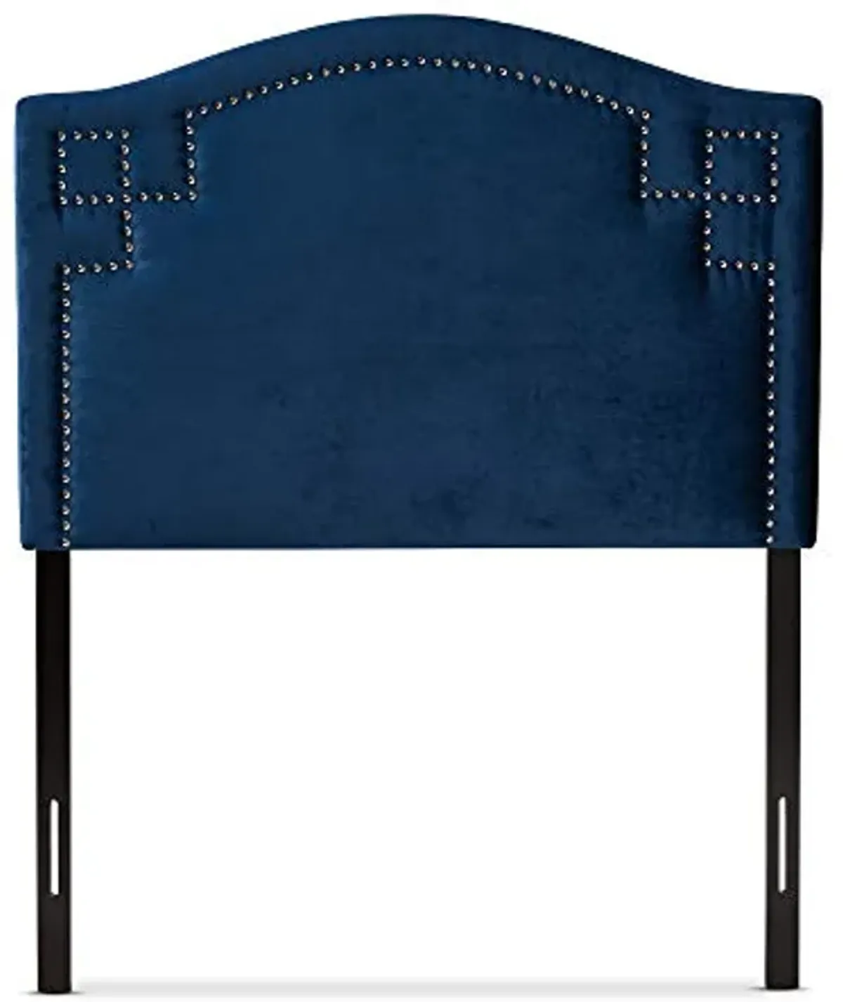 Baxton Studio Headboards, Twin, Navy Blue