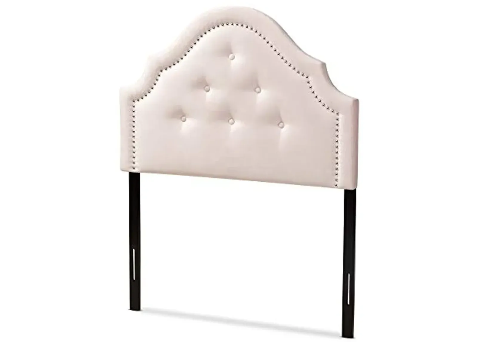 Baxton Studio Headboards, Twin, Light Pink