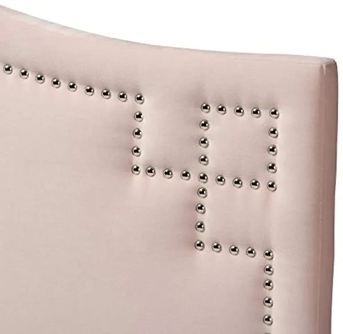 Baxton Studio Headboards, Queen, Light Pink