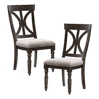 Homelegance Dining Side Chair (Set of 2), Charcoal