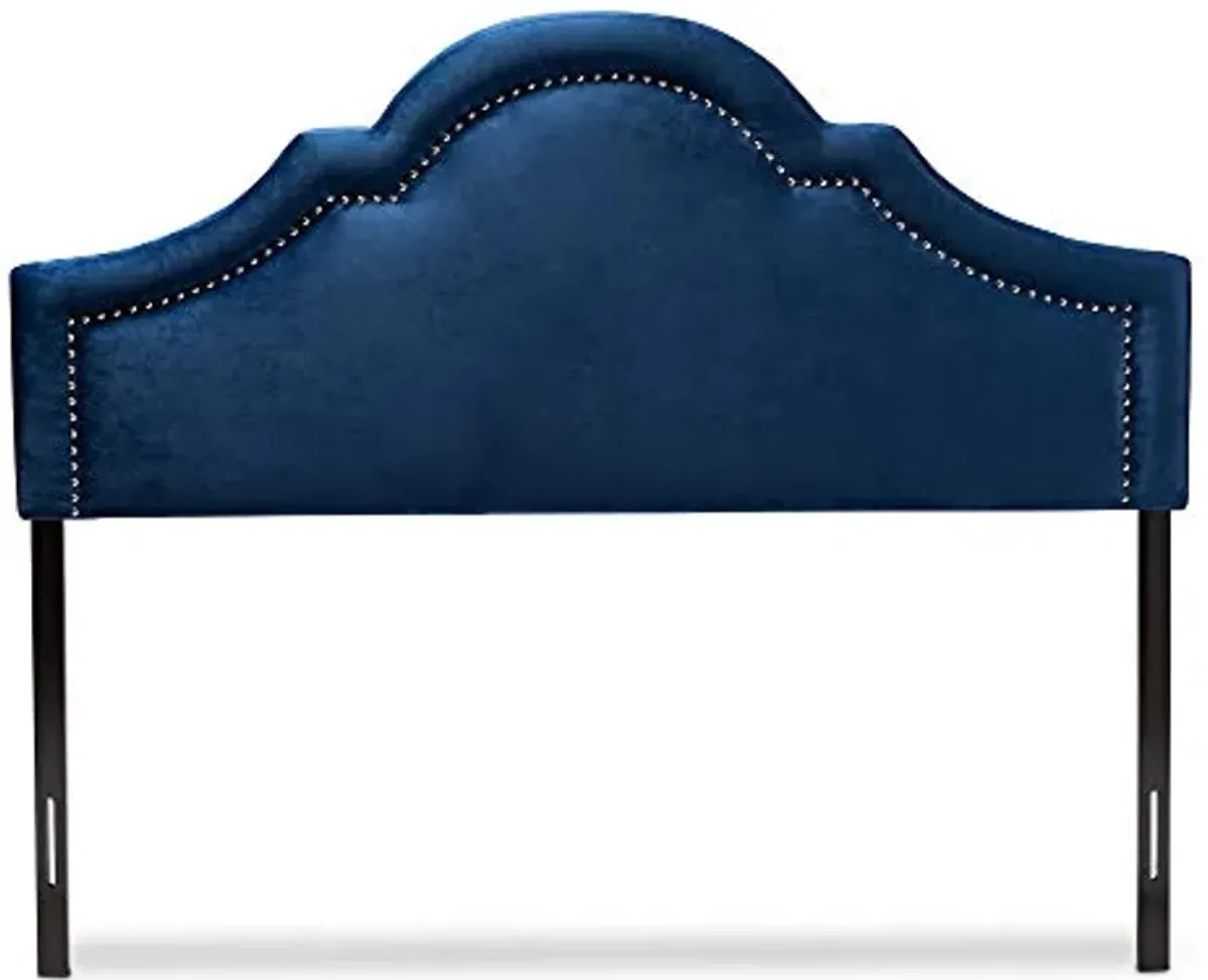 Baxton Studio Headboards, Full, Navy Blue