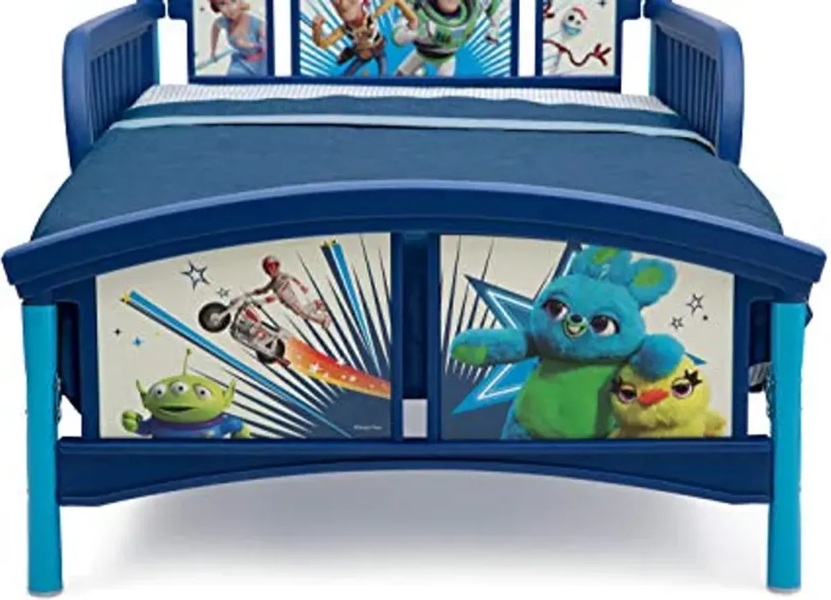 Delta Children Plastic Toddler Bed, Disney/Pixar Toy Story 4