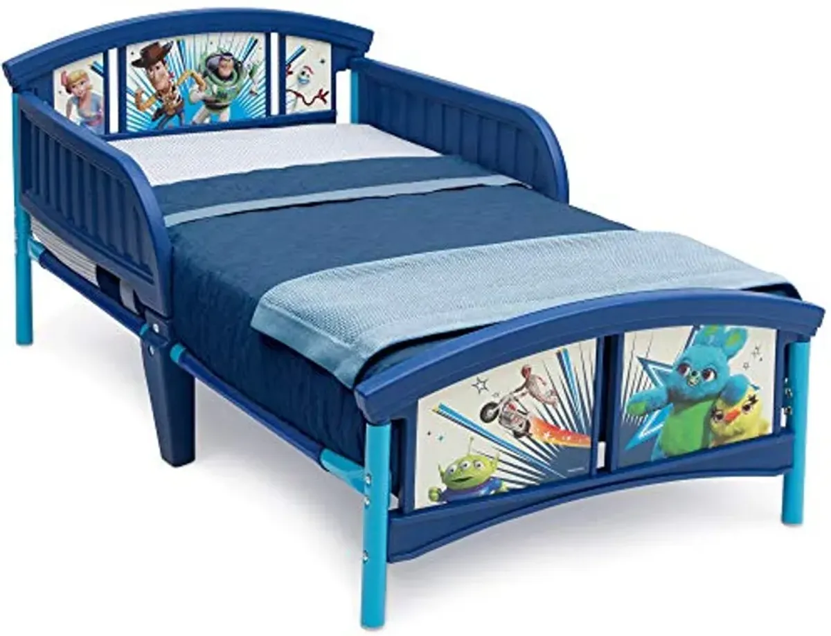 Delta Children Plastic Toddler Bed, Disney/Pixar Toy Story 4