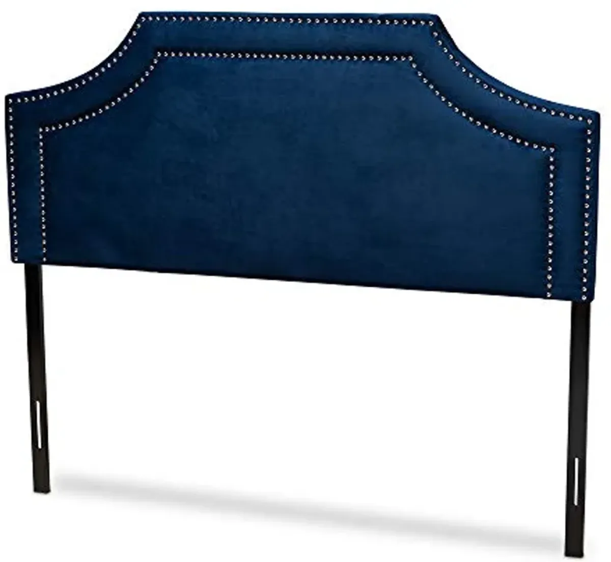 Baxton Studio Headboards, Queen, Navy Blue