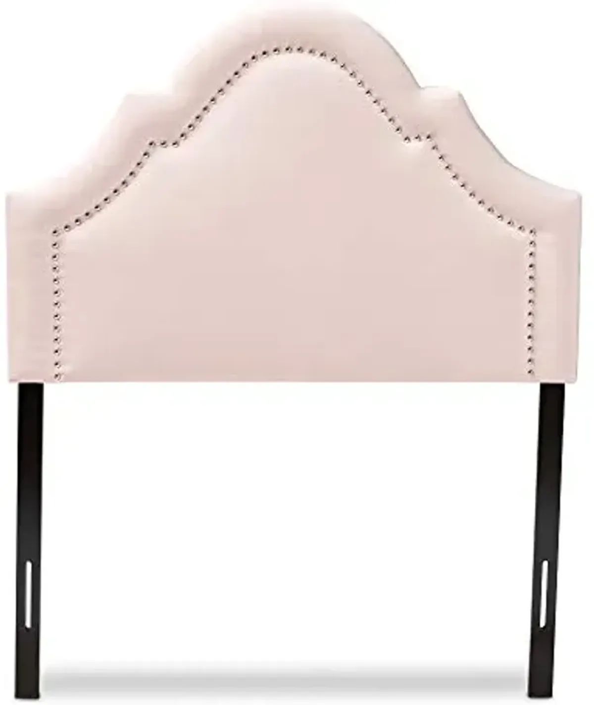 Baxton Studio Headboards, Twin, Light Pink