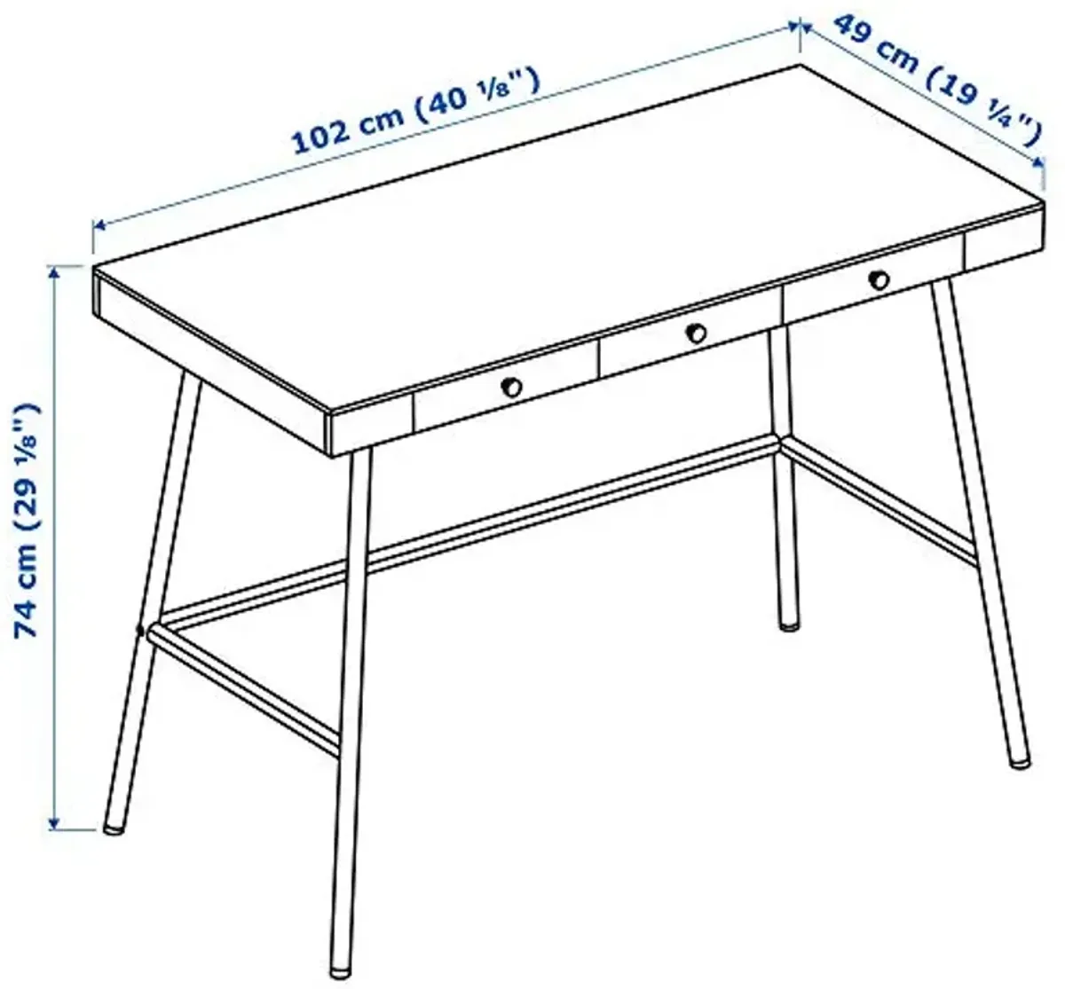 IKEA Lillåsen Desk, Bamboo