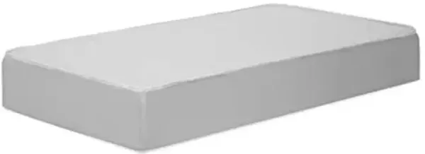 DaVinci Deluxe Coil Waterproof MINI Crib Mattress in White, Firm Support, Lightweight, Greenguard Gold Certified