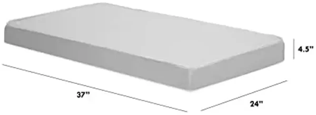 DaVinci Complete Slumber MINI Crib Mattress, Firm support, Lightweight, Waterproof, Greenguard Gold Certified