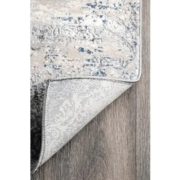 nuLOOM Twilight Tribal Distressed Area Rug, 5x8, Silver