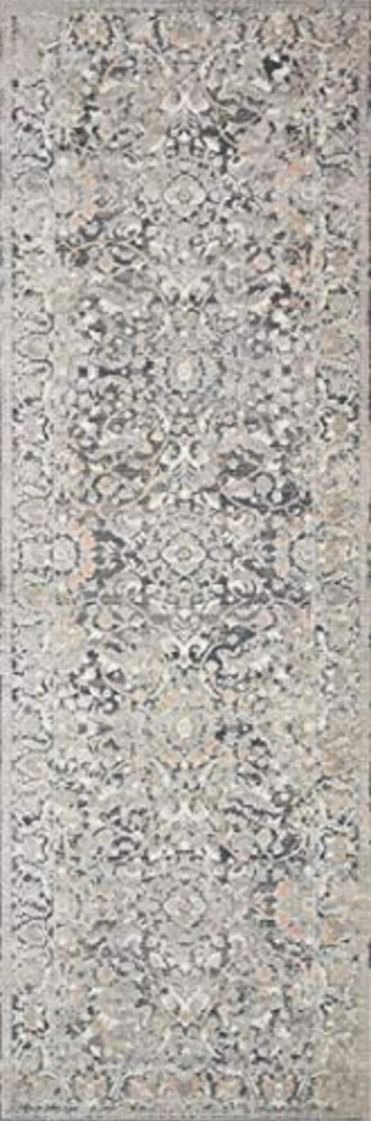 Loloi II Lucia Collection LUC-04 Grey/Mist 2'-8" x 10' Runner Rug