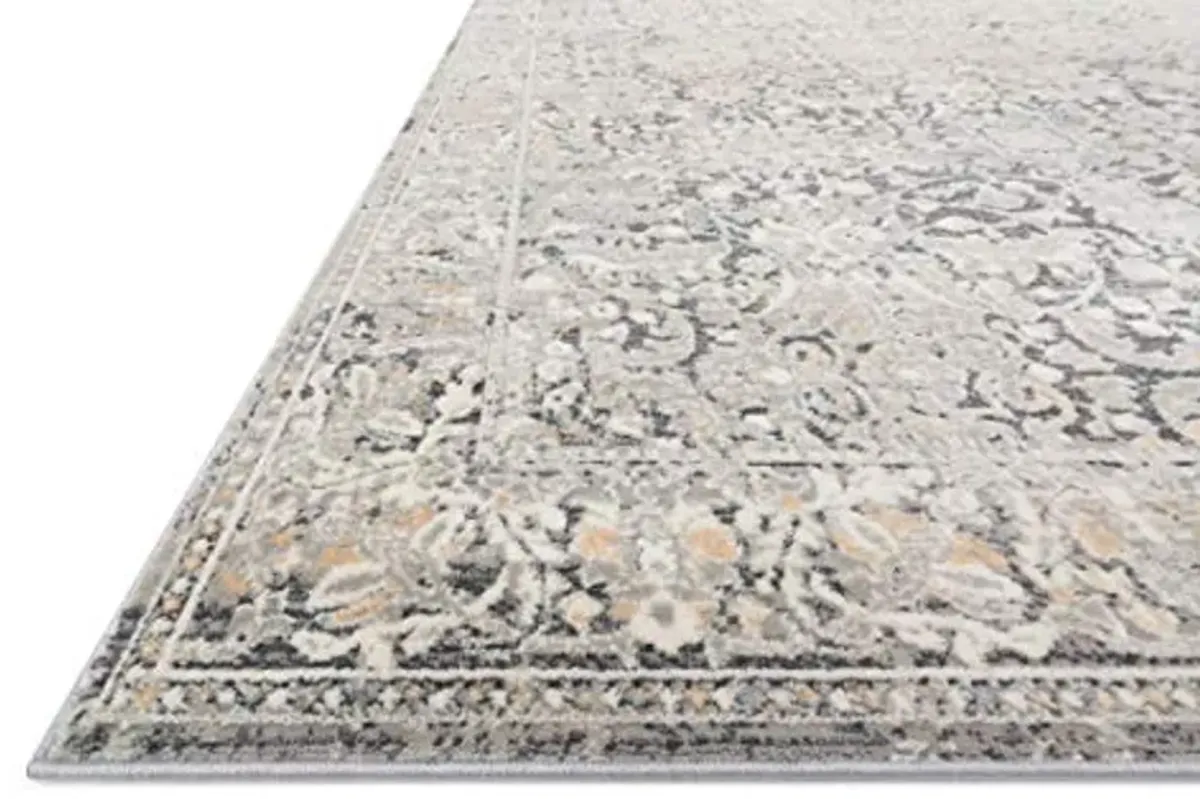 Loloi II Lucia Collection LUC-04 Grey/Mist 2'-8" x 10' Runner Rug