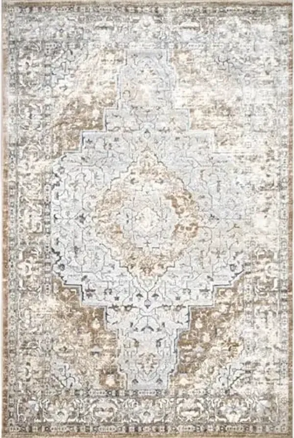 nuLOOM Vintage Medallion Thea Area Rug, 8' x 10', Beige