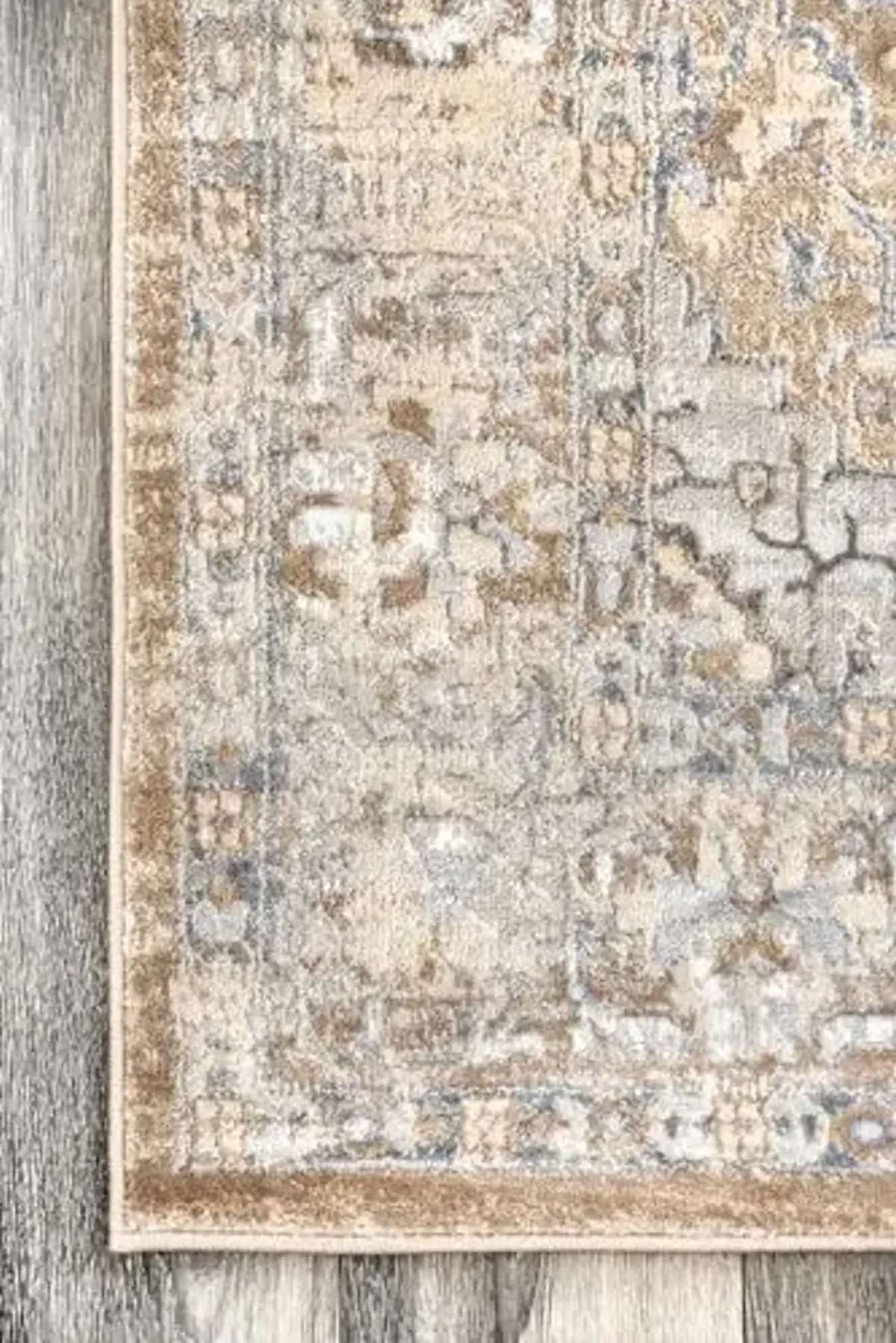 nuLOOM Vintage Medallion Thea Area Rug, 5x8, Beige