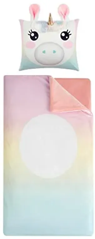 Heritage Kids Unicorn Sleeping Sac with Pillow