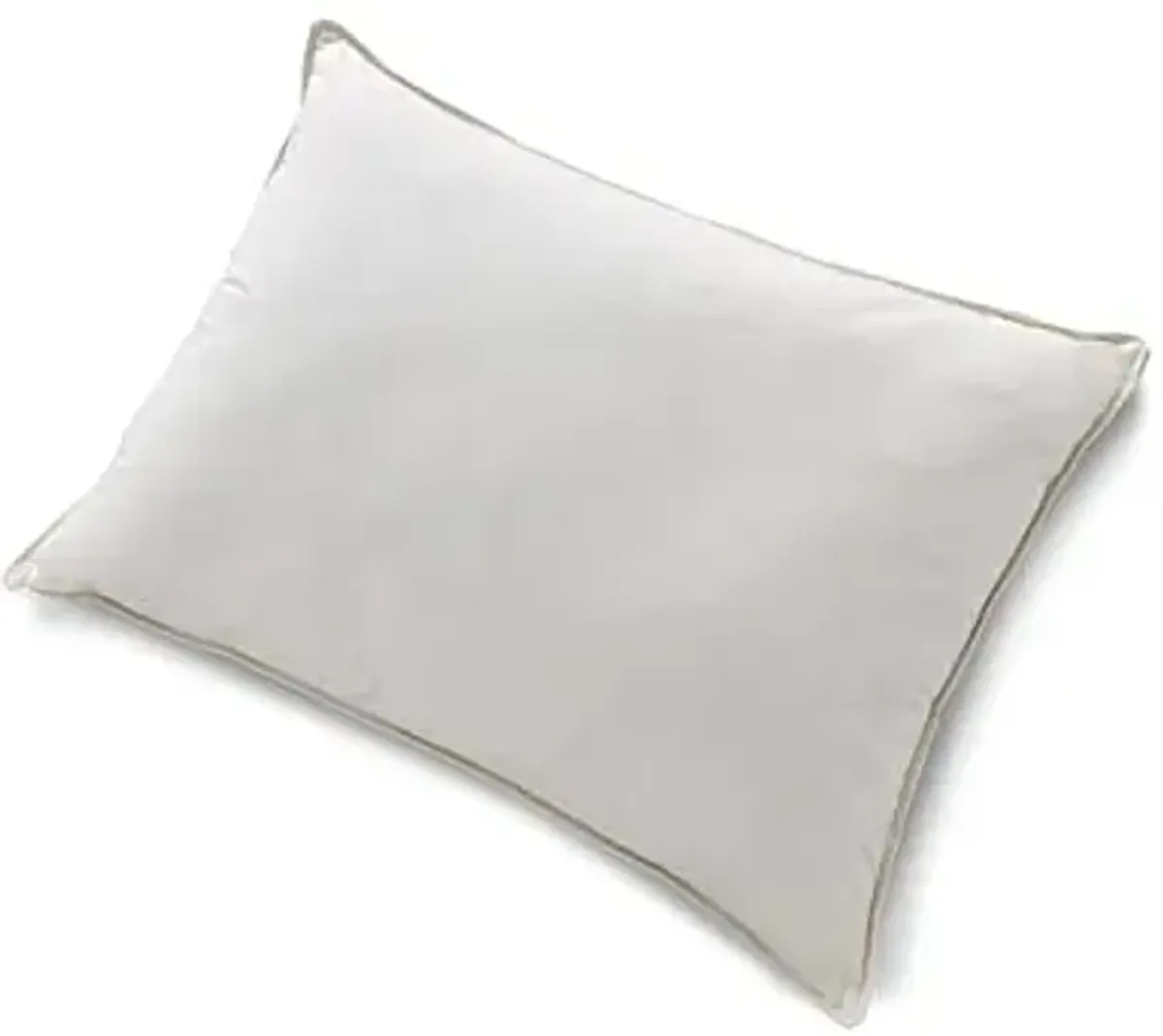 Signature Design by Ashley Z123 Cotton Allergy Bed Pillow, Standard Size, White