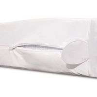 Serta Sertapedic Crib Mattress Zippered Encasement, 4-Pack - 360 Degrees of Advanced Protection- 100% Waterproof, White