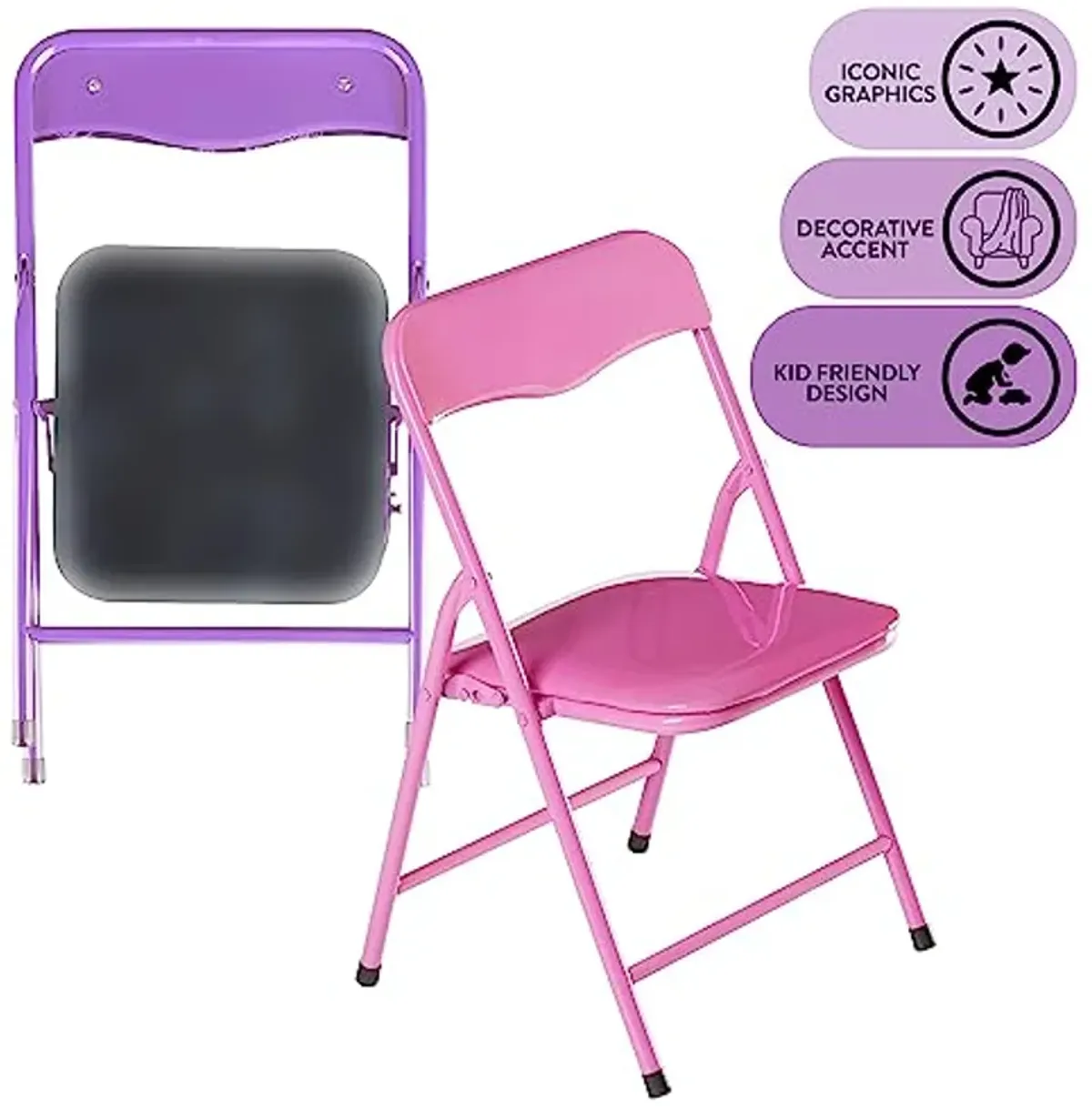 Heritage Kids 5Piece Table & Chair Set, Pink