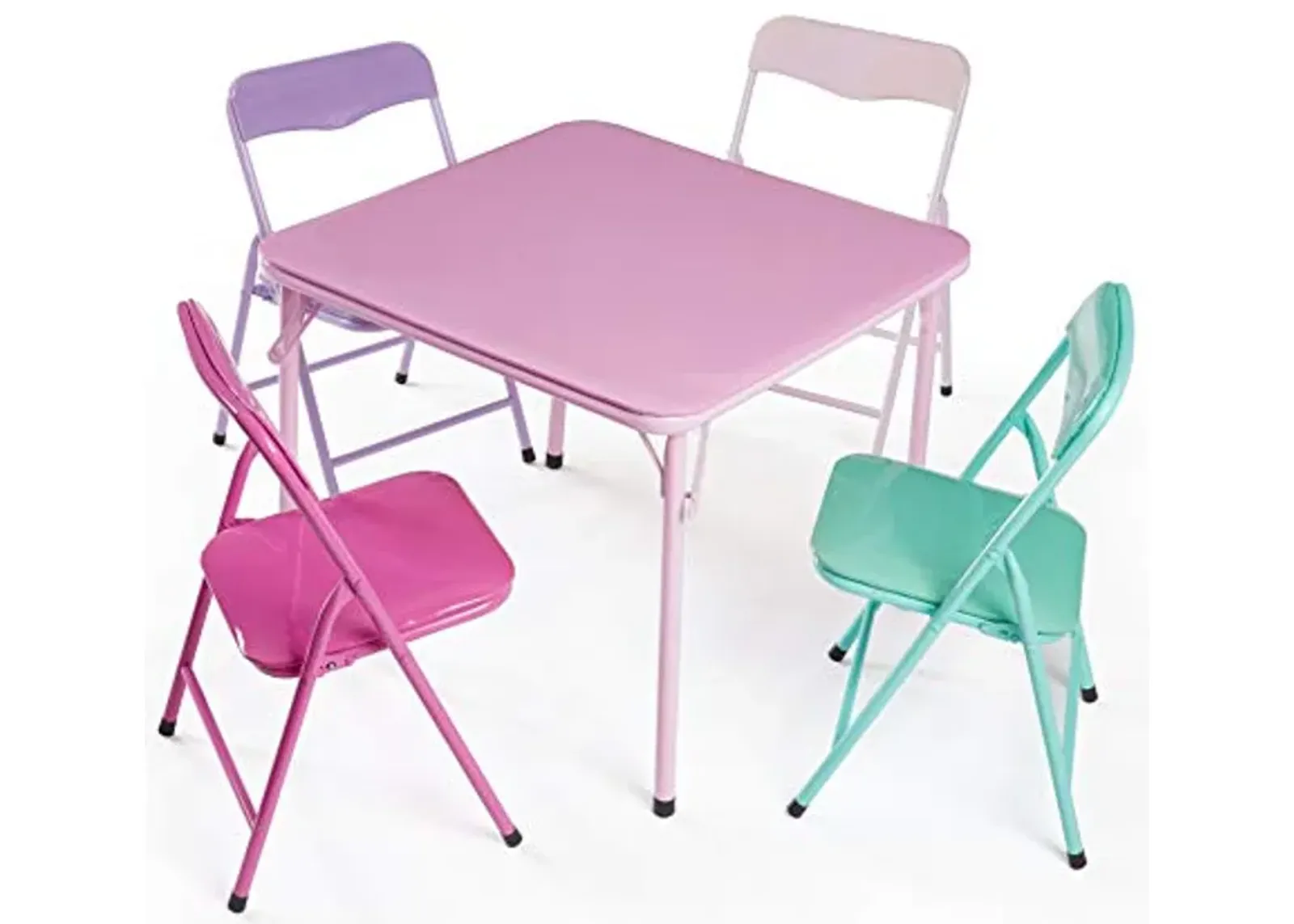 Heritage Kids 5Piece Table & Chair Set, Pink