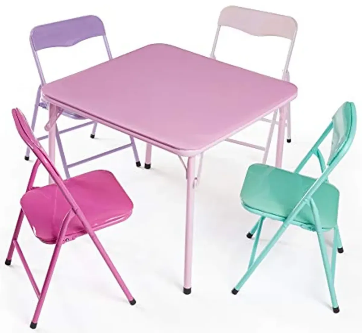 Heritage Kids 5Piece Table & Chair Set, Pink