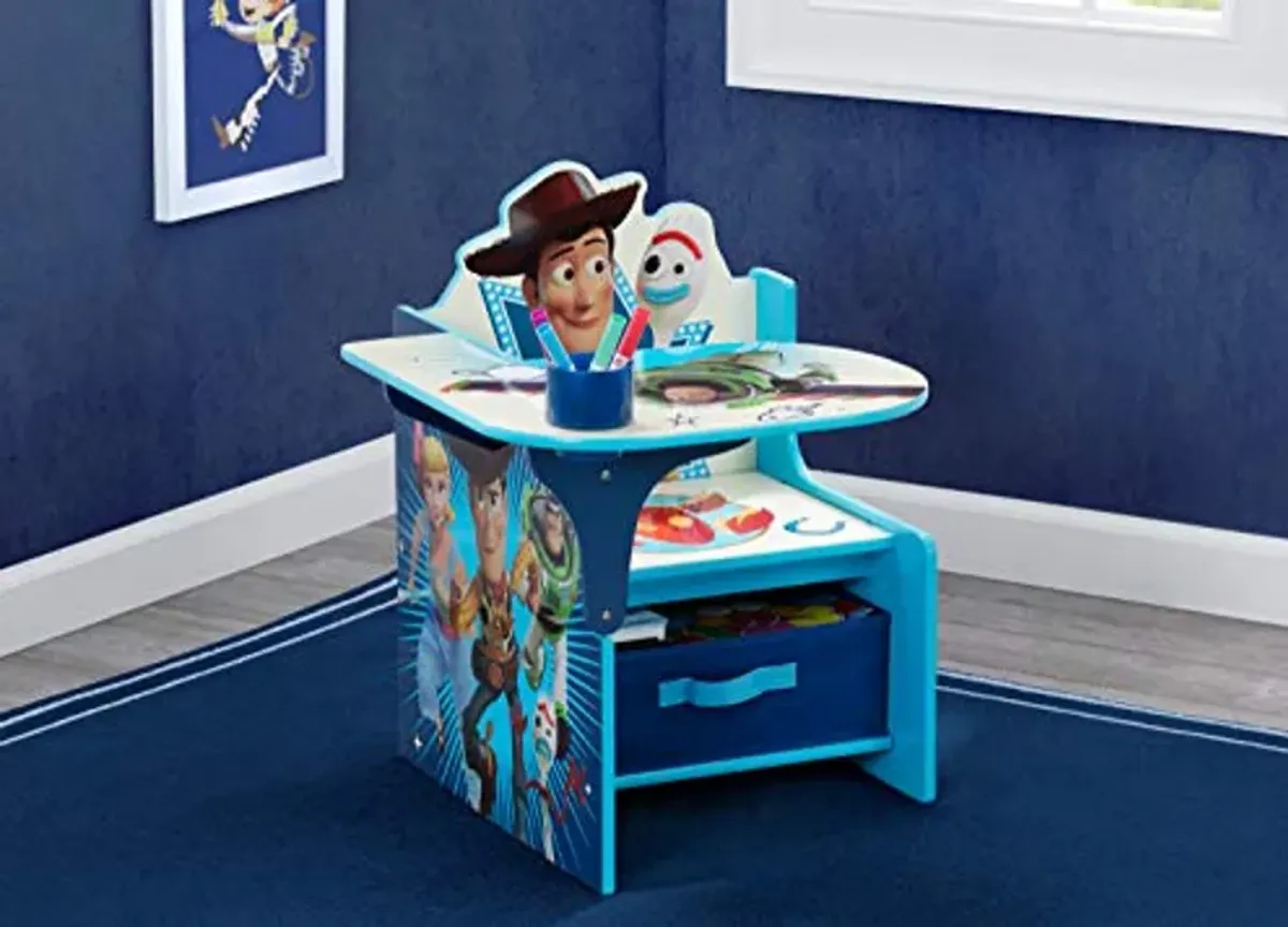 Delta Children Chair Desk with Storage Bin, Toy Story 4