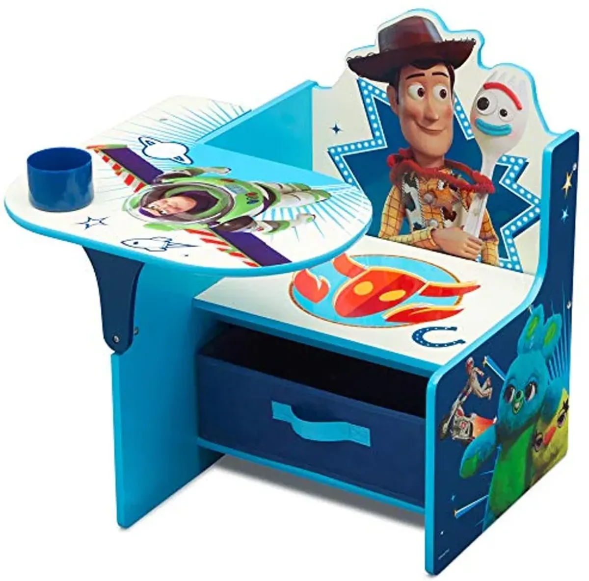 Delta Children Chair Desk with Storage Bin, Toy Story 4