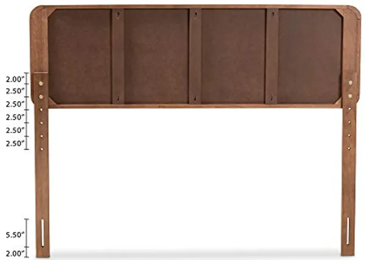 Baxton Studio Headboards, Full, Ash Walnut