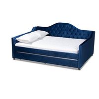 Baxton Studio Daybeds, Queen, Royal Blue
