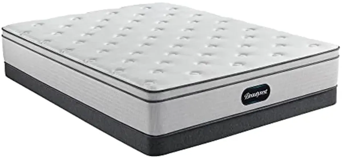 Beautyrest BR800 12 inch Plush Euro Top Mattress, Queen, Mattress Only