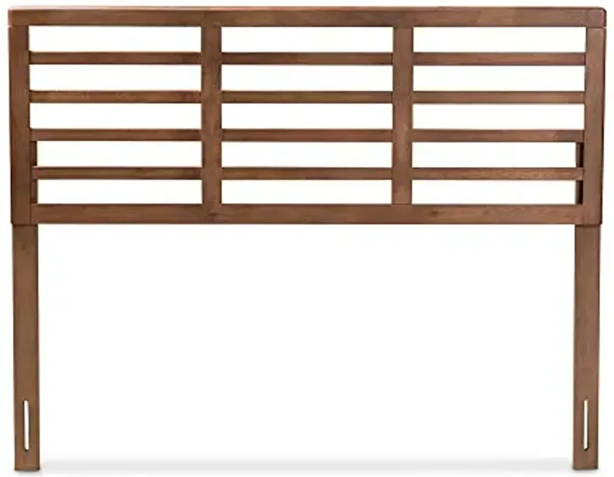 Baxton Studio Headboards, Full, Ash Walnut