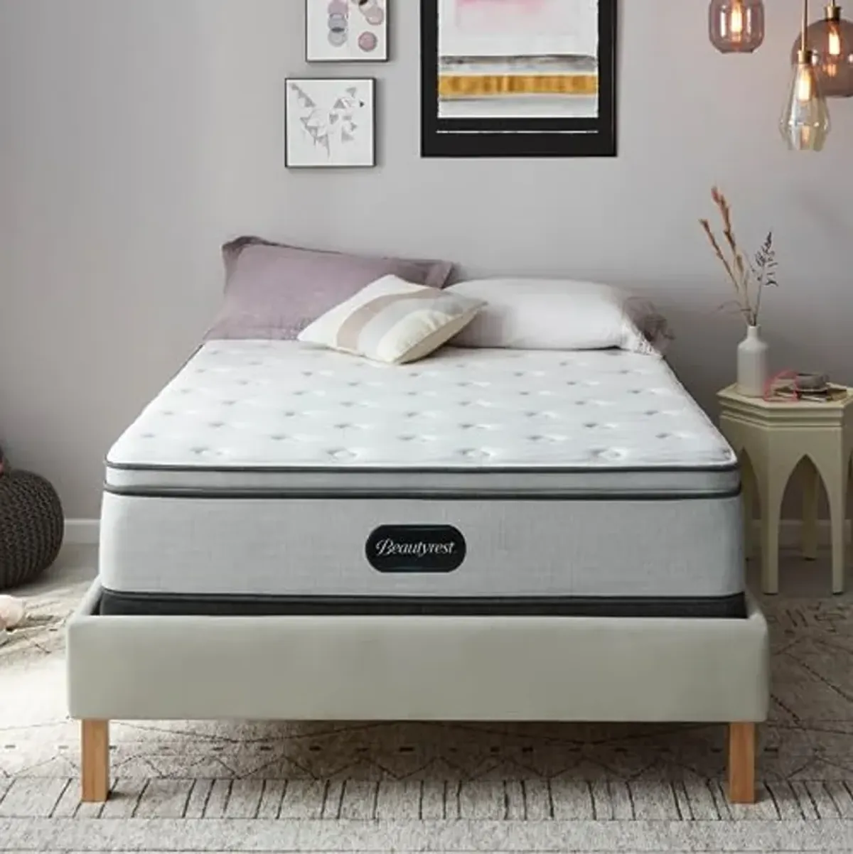 Beautyrest BR800 12 inch Medium Innerspring Mattress, Twin XL, Mattress Only