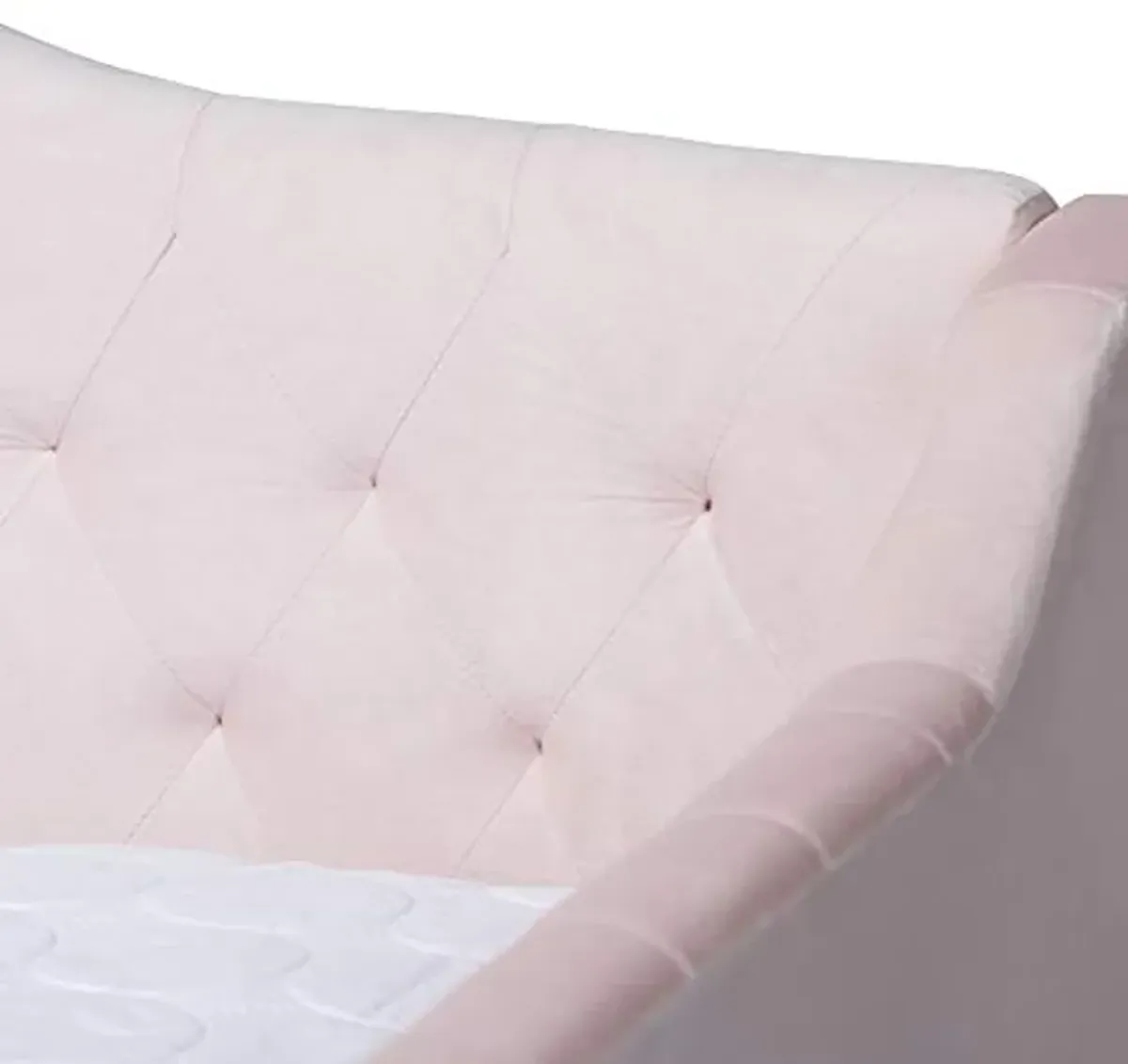 Baxton Studio Daybeds, Full, Light Pink