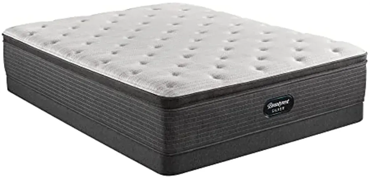 Beautyrest Silver BRS900 15 inch Medium Pillow Top Mattress, King, Mattress Only