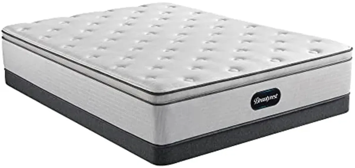 Beautyrest BR800 13 inch Plush Pillow Top Mattress, Queen, Mattress Only