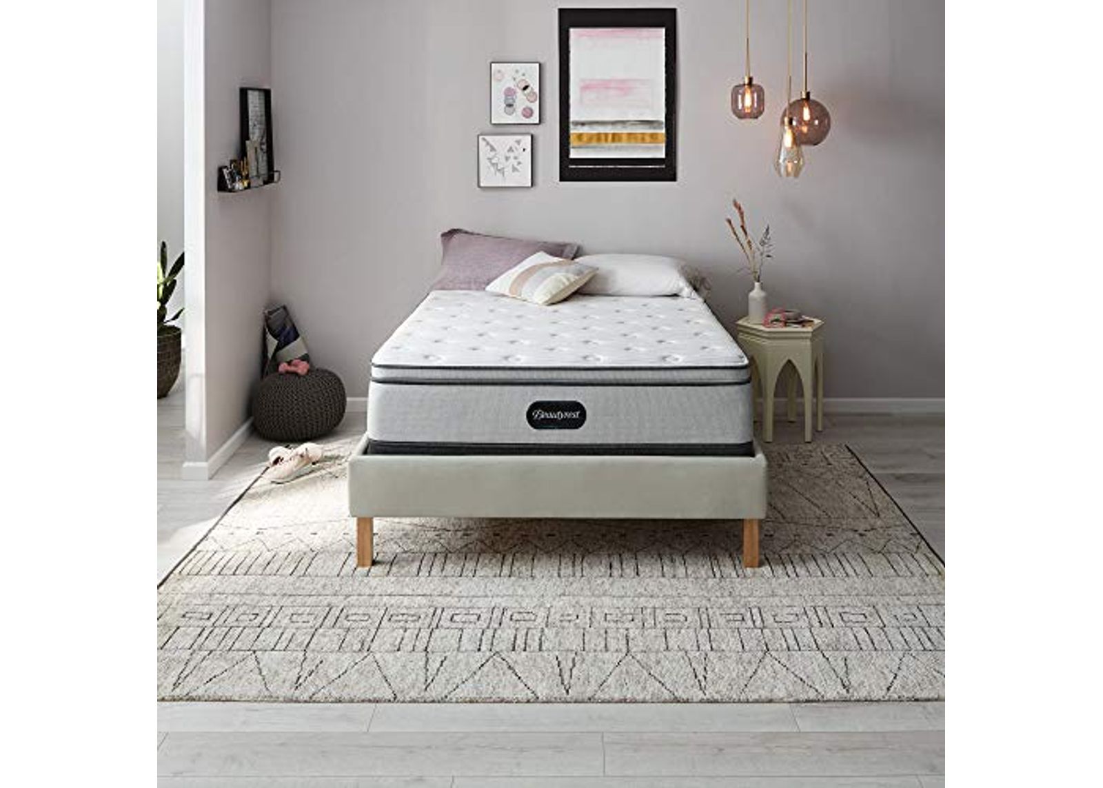 Beautyrest BR800 13 inch Medium Pillow Top Mattress, Queen, Mattress Only