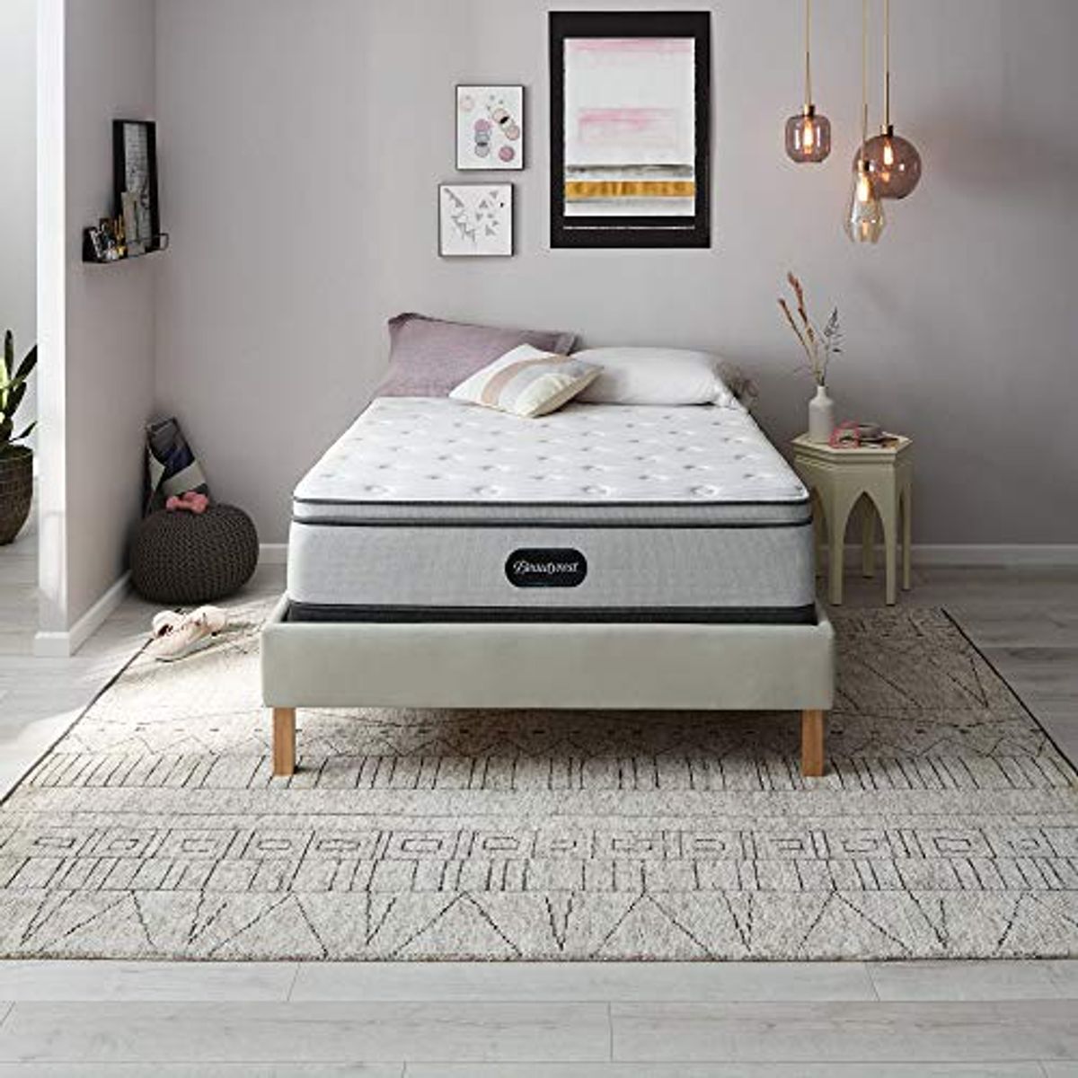 Beautyrest BR800 13 inch Medium Pillow Top Mattress, Queen, Mattress Only